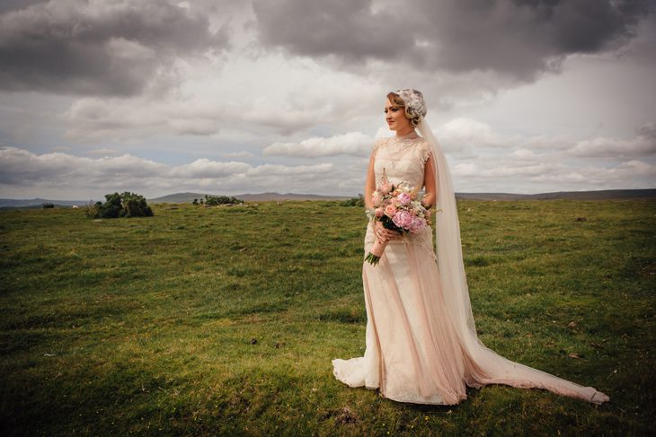 Alternative Wedding photographer Devon_ Yelverton Church_Dartmoor_wedding_portraits-098