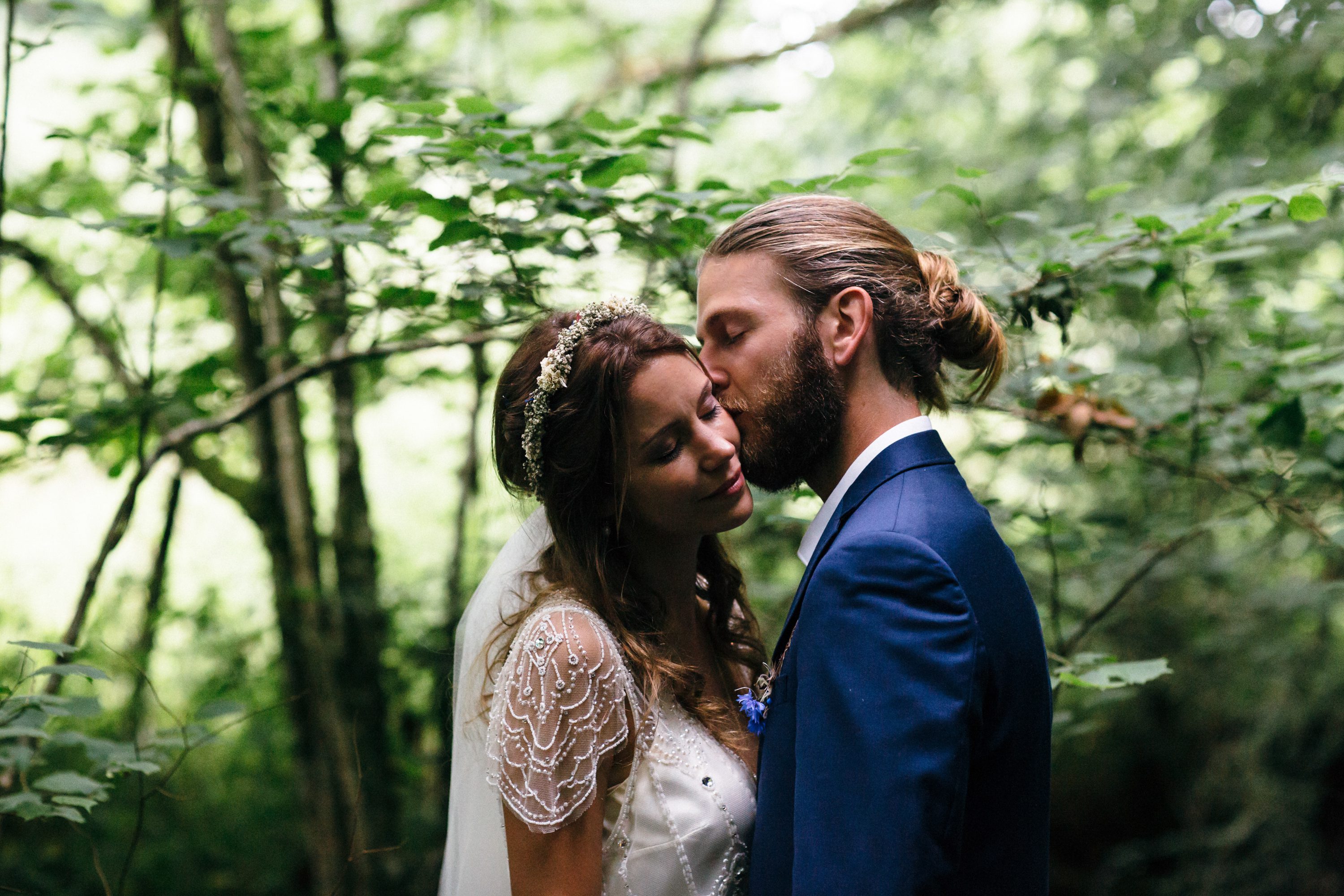 Festival Style wedding in Devon by Freckle Photography