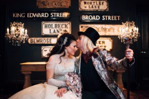 Alternative wedding photographer in devon