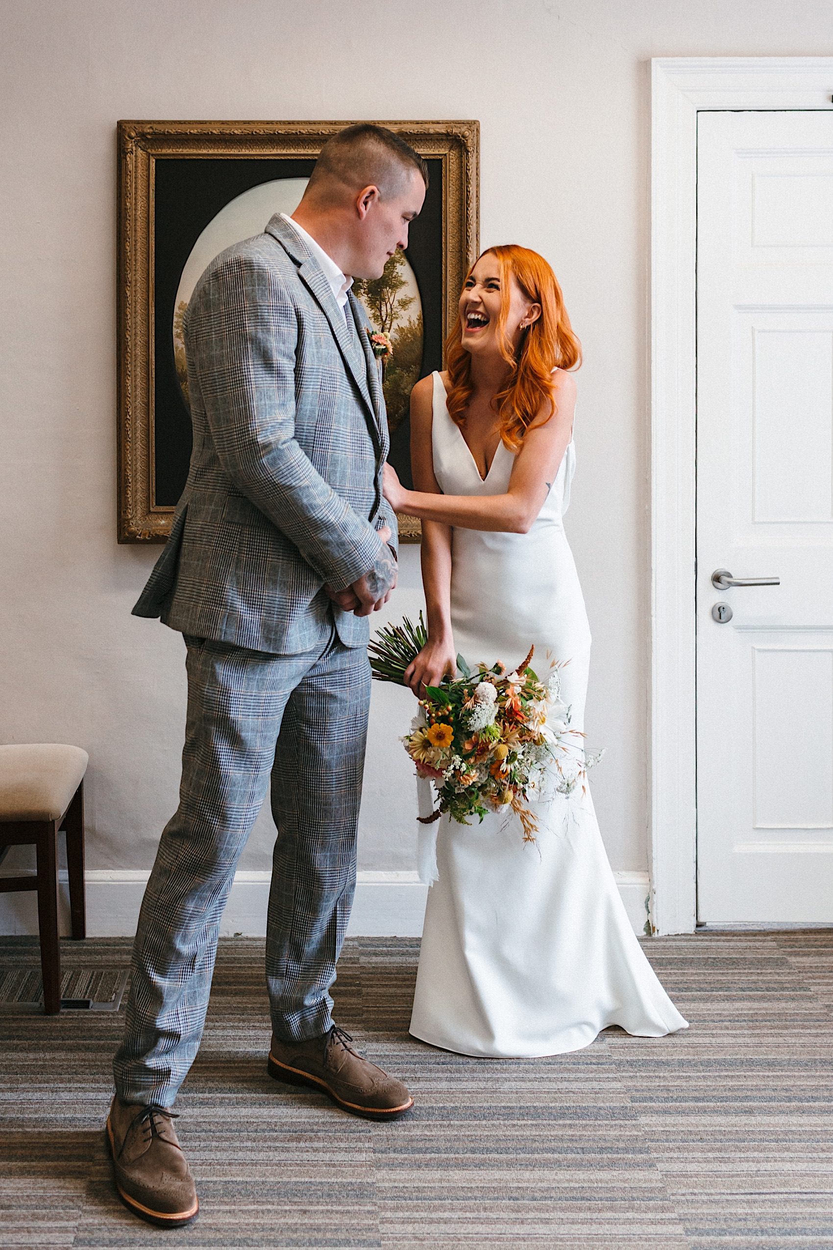 Elopement Photography at Cockington Court