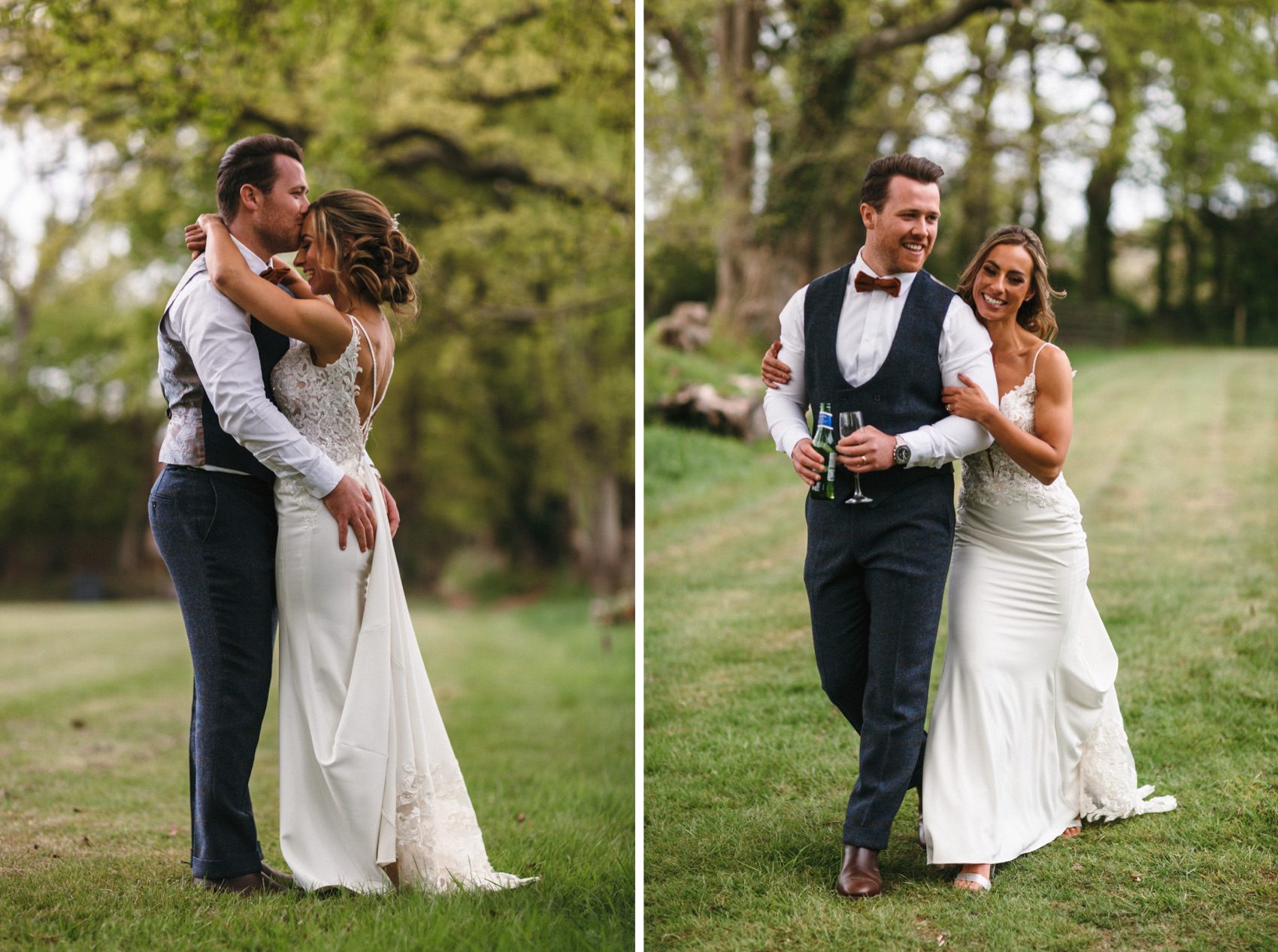 Creative and relaxed wedding photographer in Devon - Freckle Photography