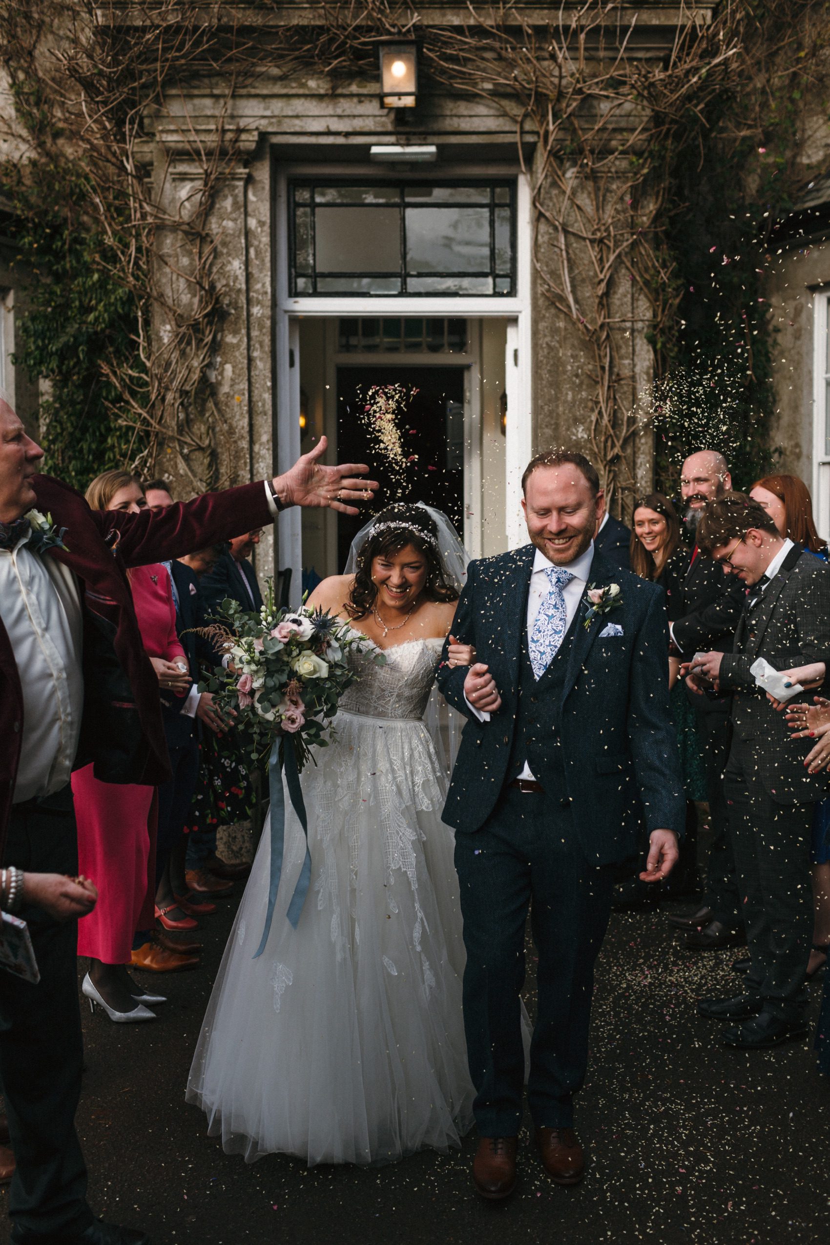 Creative Documentary Wedding photographer in Devon