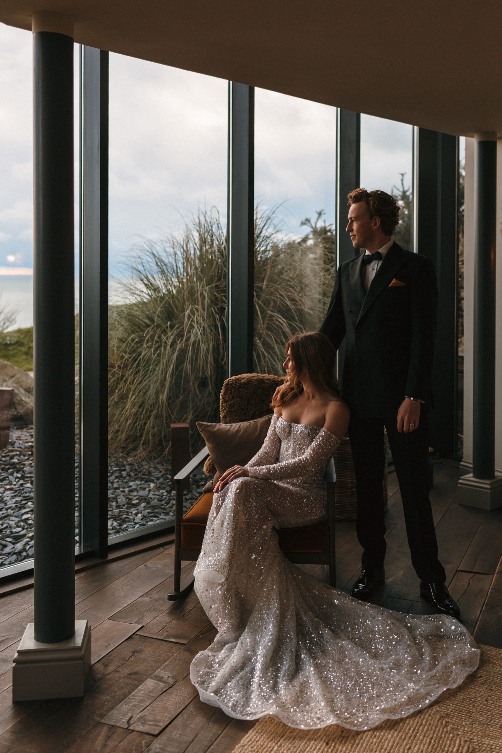 Creative and beautiful luxury Wedding Photography in Devon - Gara Rock Wedding Photographer