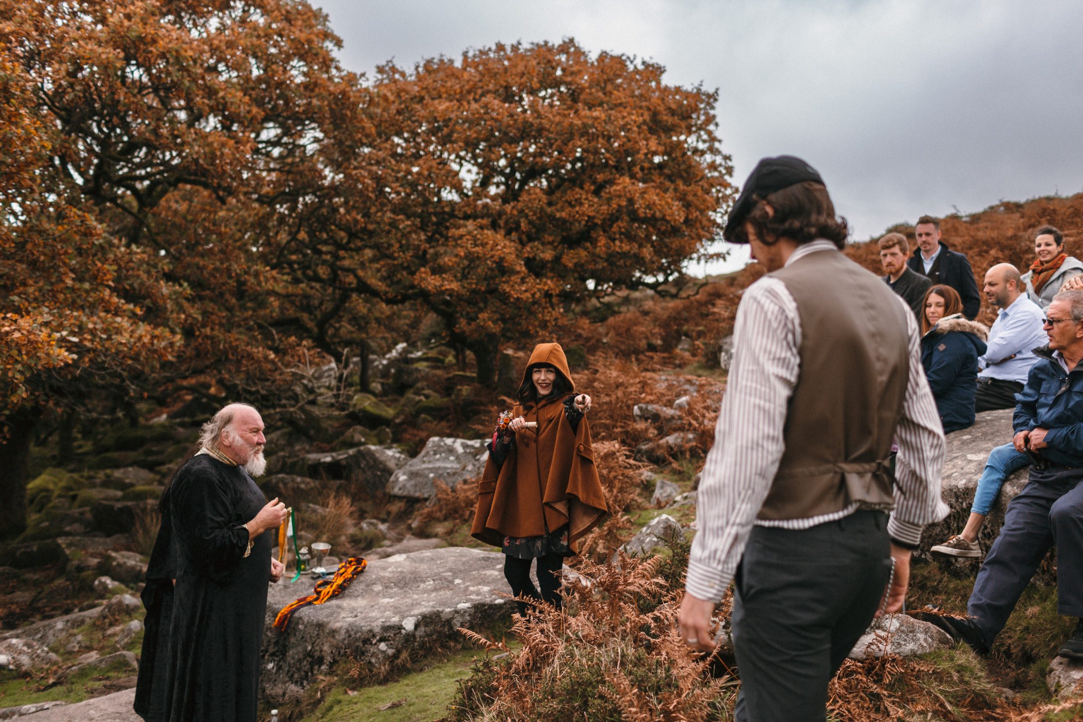 A Pagan Samhain Wedding on Dartmoor in Devon
