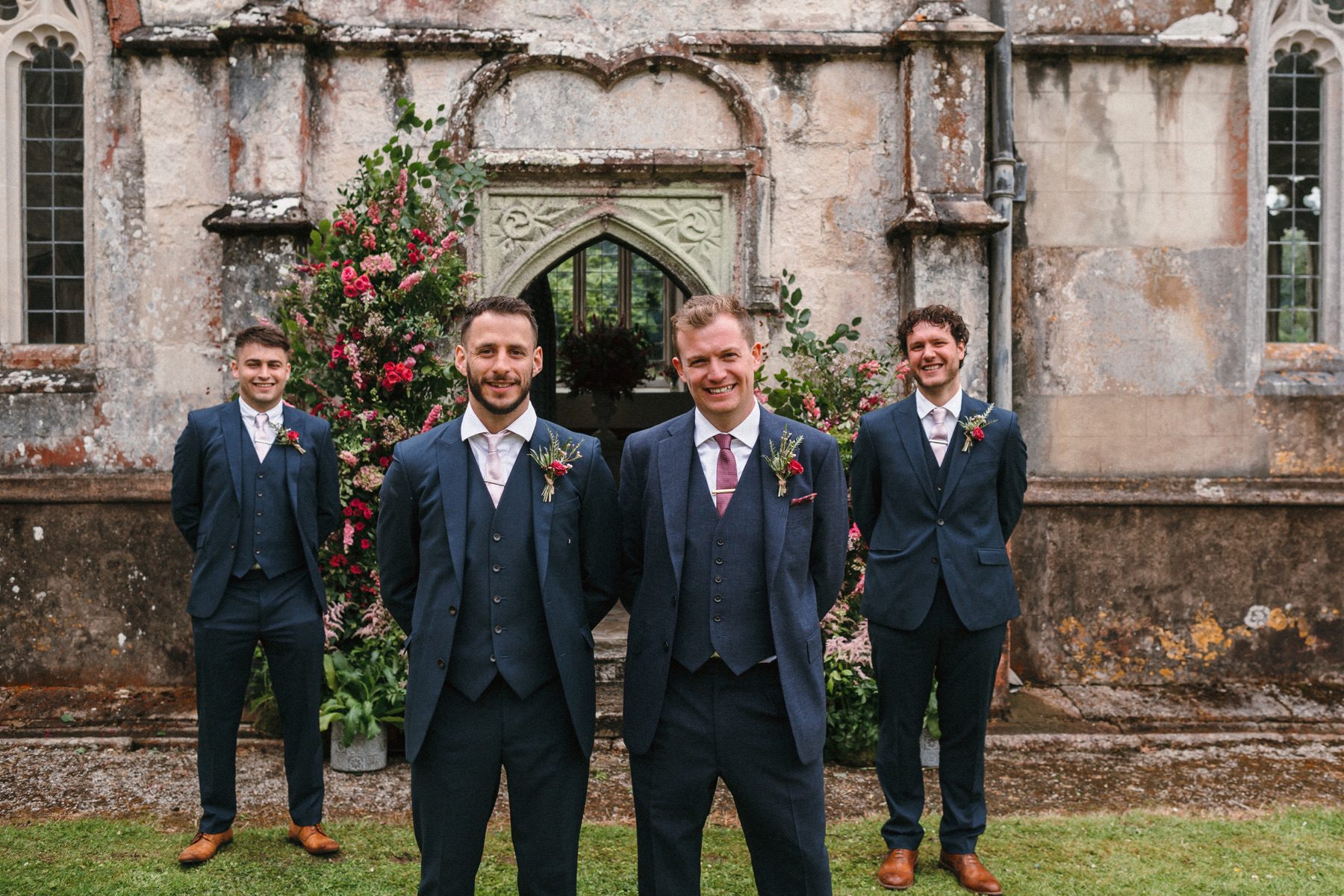 Groomsmen captured by Wedding photographer Devon & Cornwall_Freckle Photography
