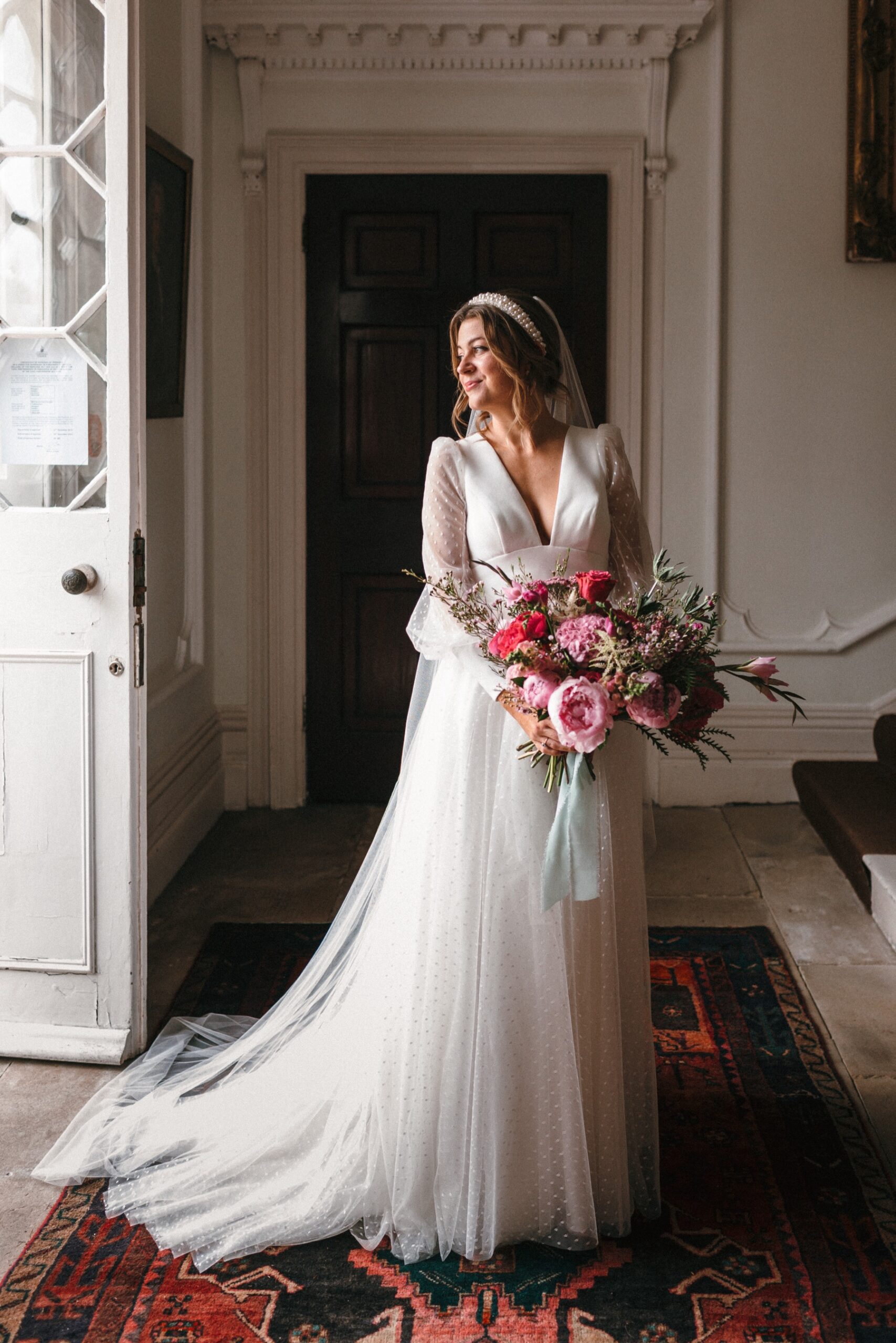 Bridal Portraits captured by Wedding photographer Devon & Cornwall_Freckle Photography