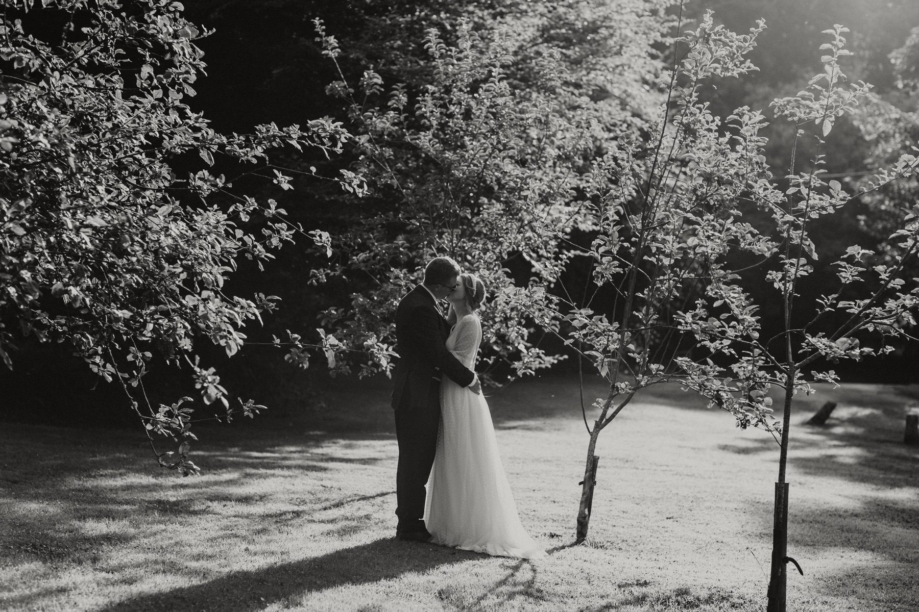 Black and White Wedding photography