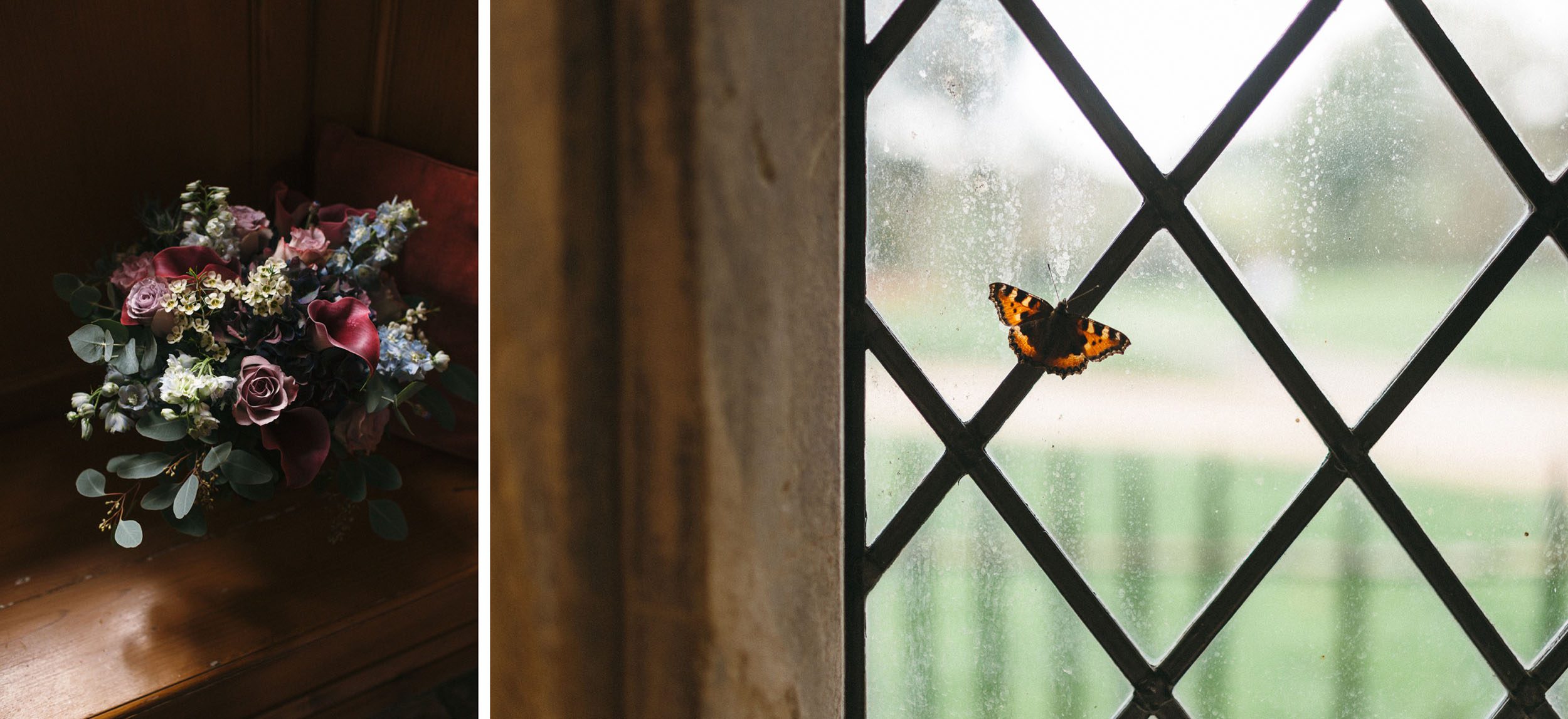 Orchardleigh Wedding Bride preparations in the castle 