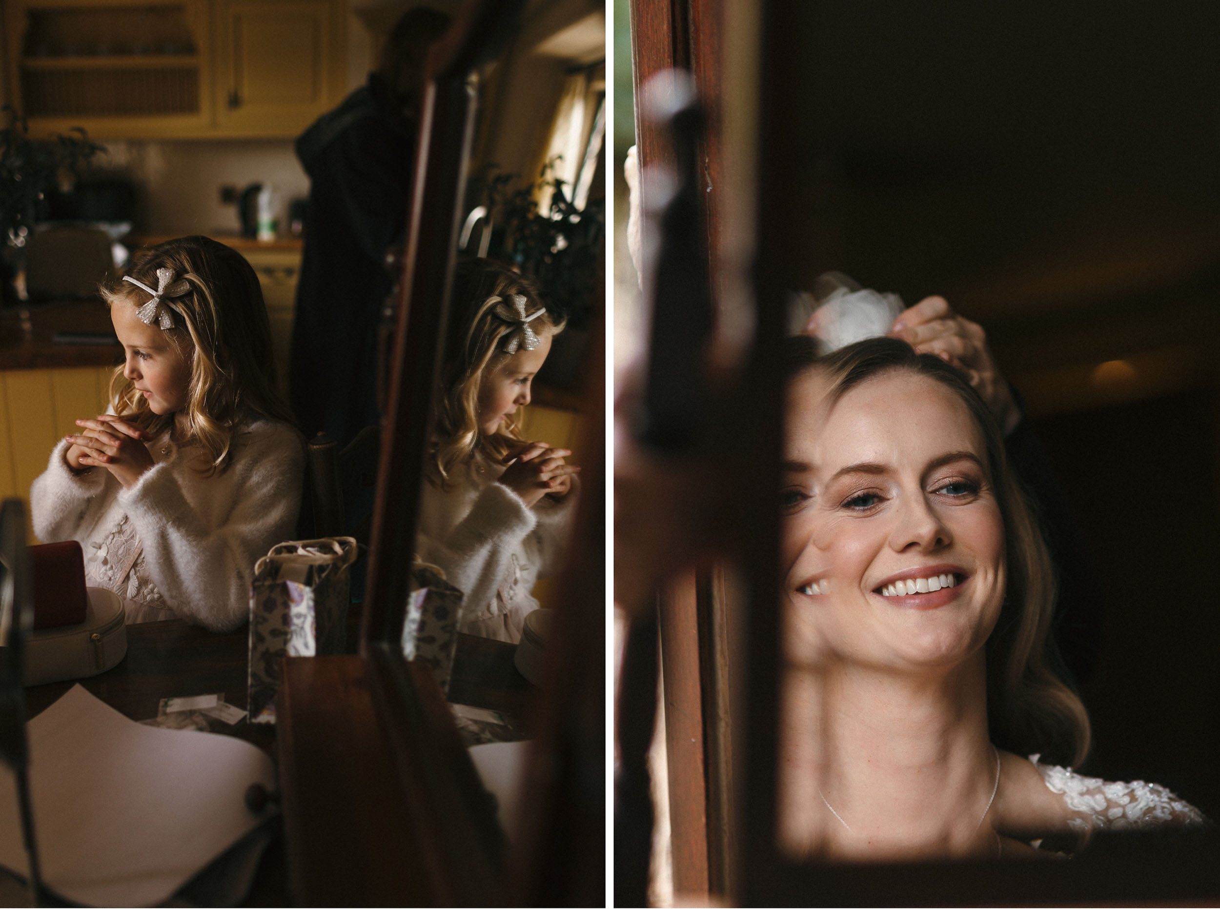 Bride at Orchardleigh House Wedding Photography