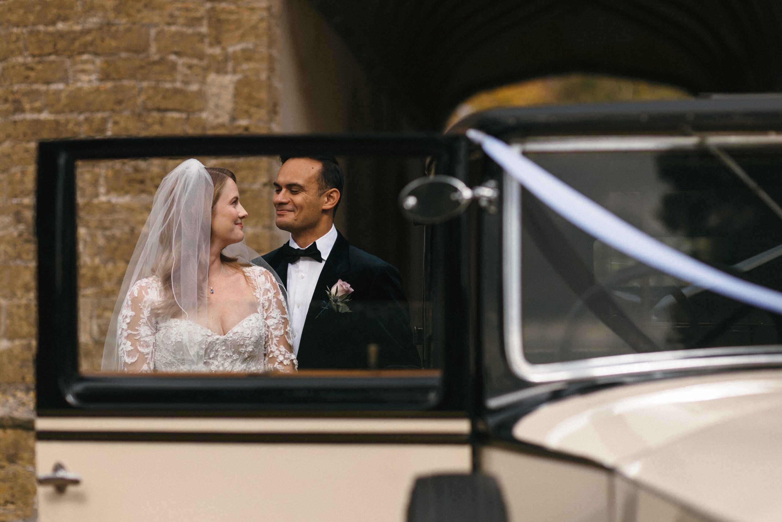 Orchardleigh House Wedding Portraits by the castle