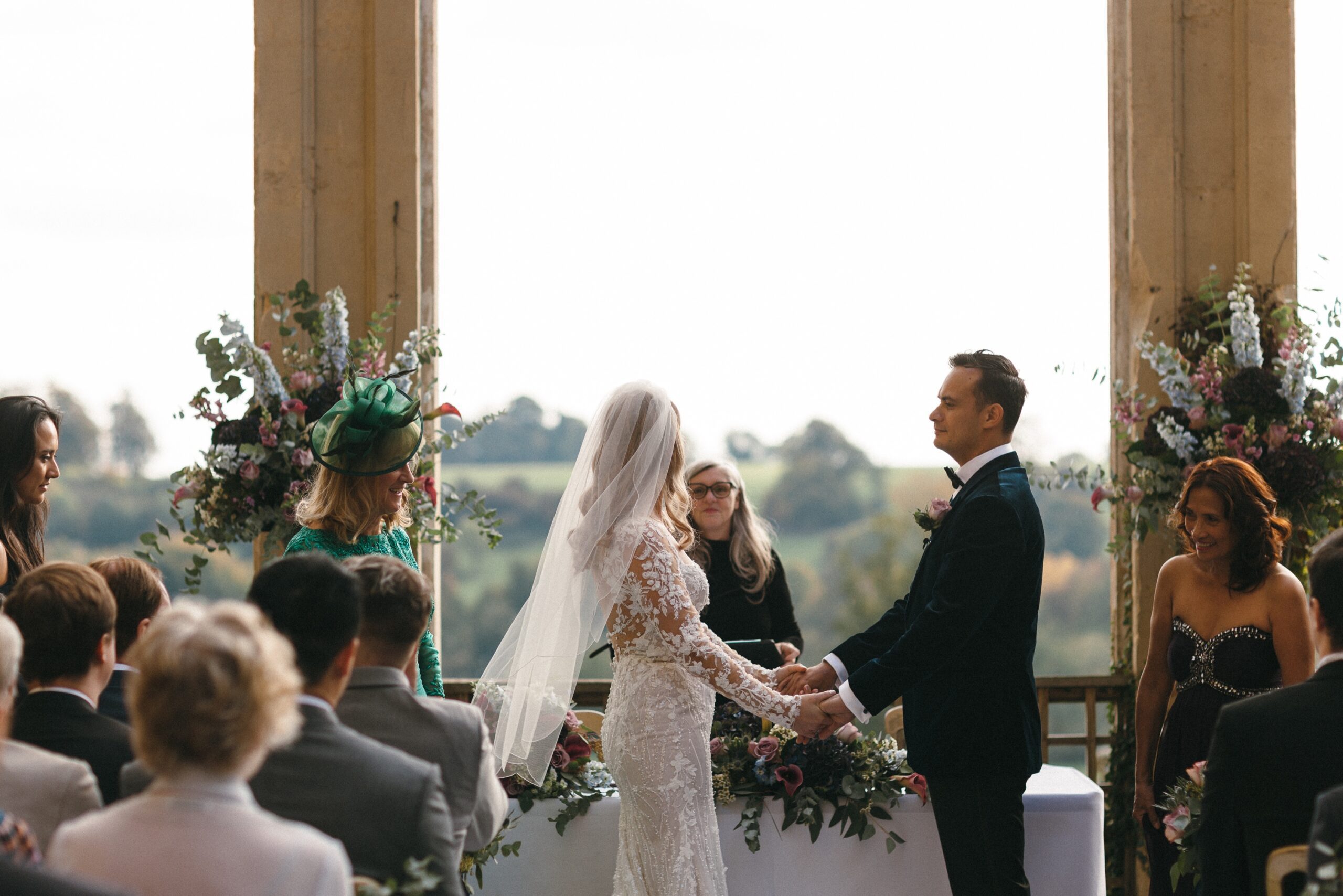 Orchardleigh Wedding Photography in the Belvedere