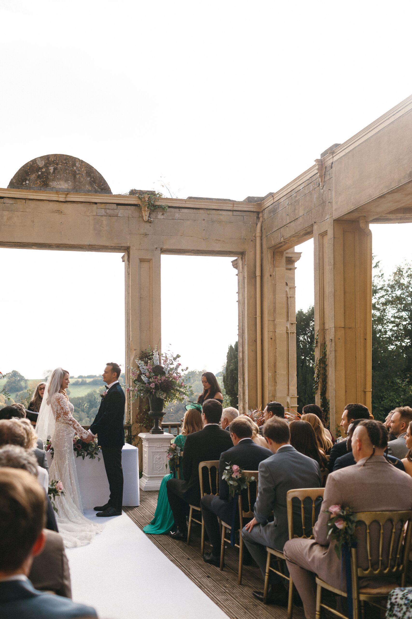 Orchardleigh Wedding Outdoor Ceremony 