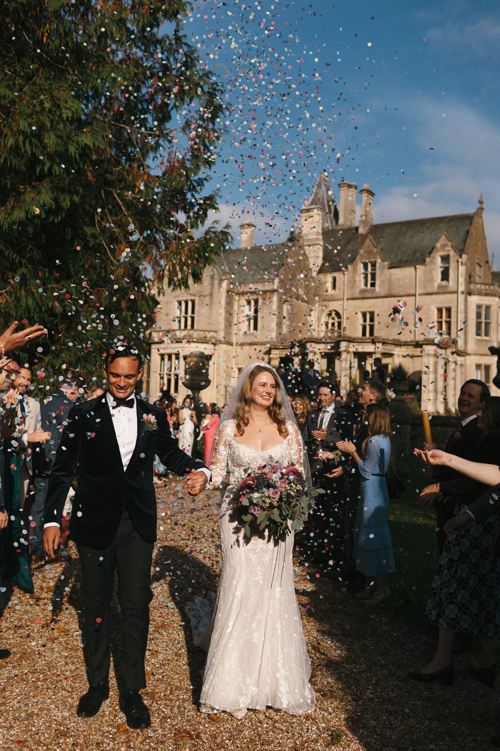 Orchardleigh Wedding Confetti photo