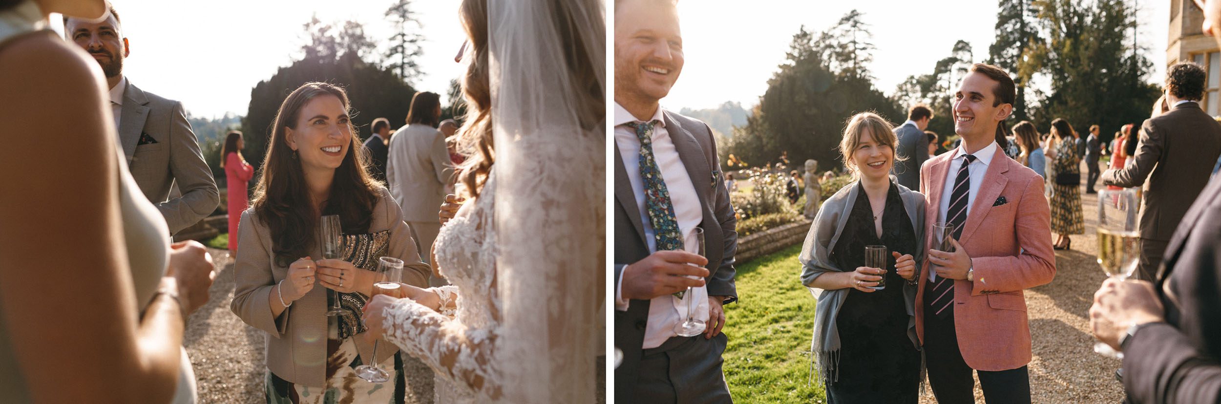 Orchardleigh Wedding relaxed photography