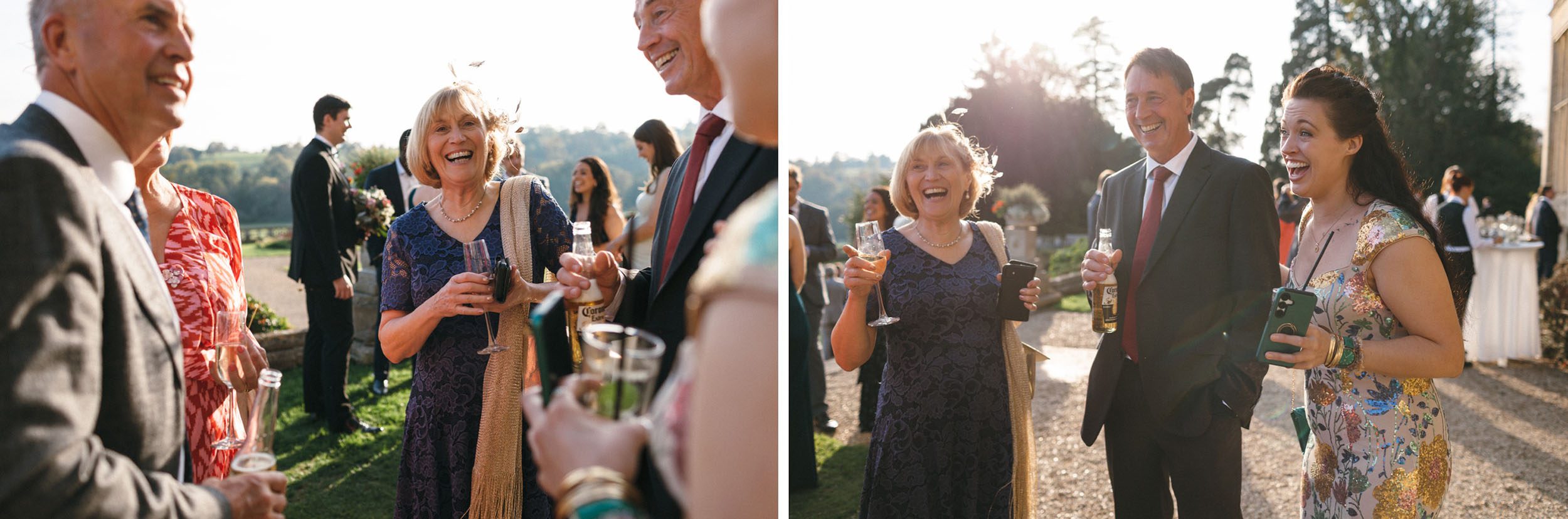 Orchardleigh Wedding relaxed photography