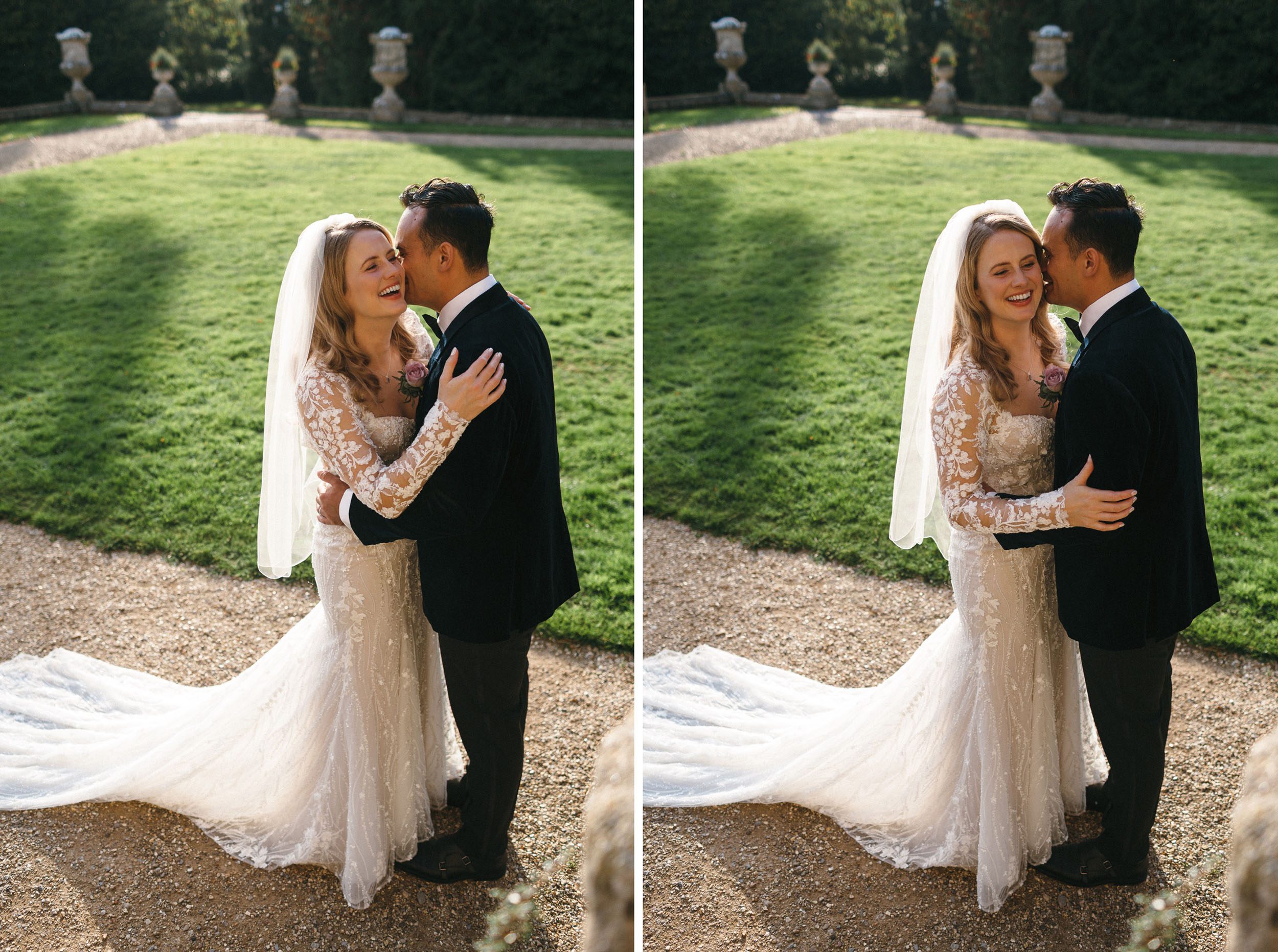 Orchardleigh Wedding couple photography
