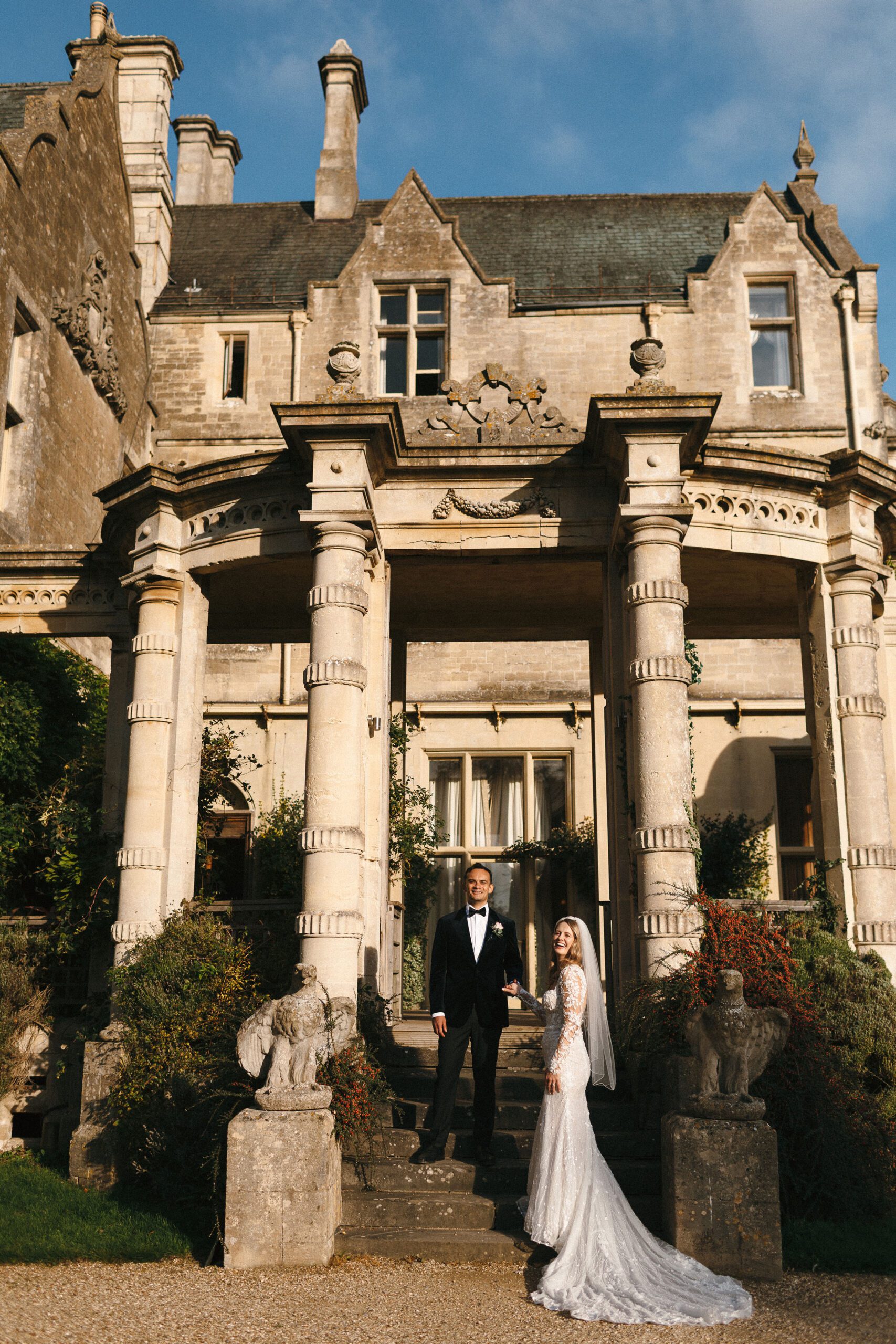 Orchardleigh Wedding couple photography