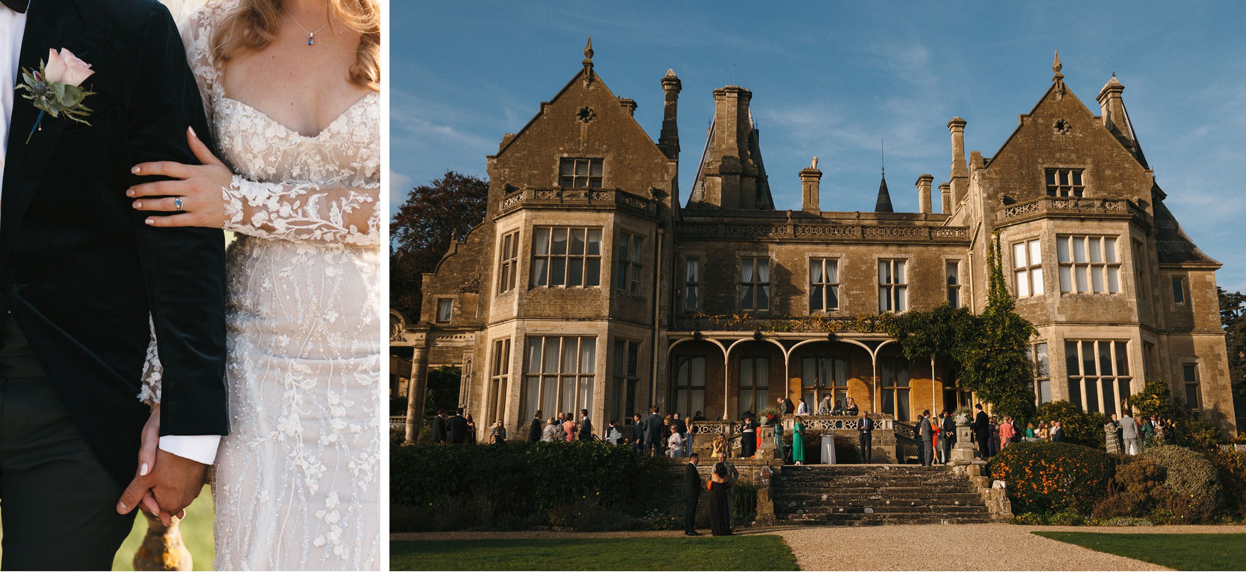 Editorial Wedding Photography at Orchardleigh House