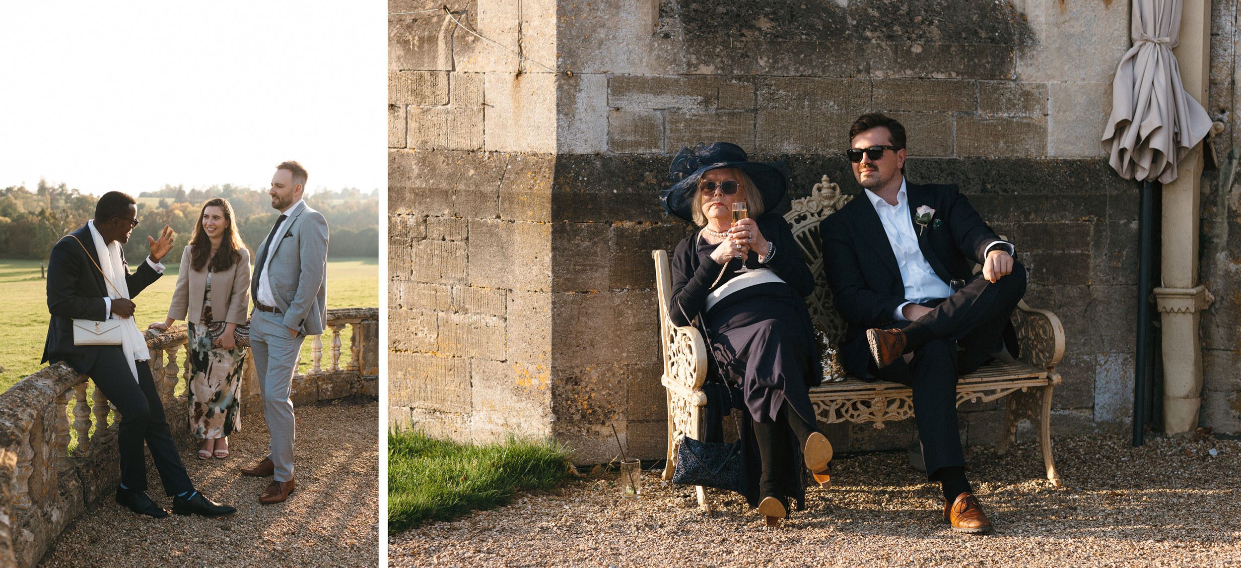 Orchardleigh Wedding relaxed and natural photography