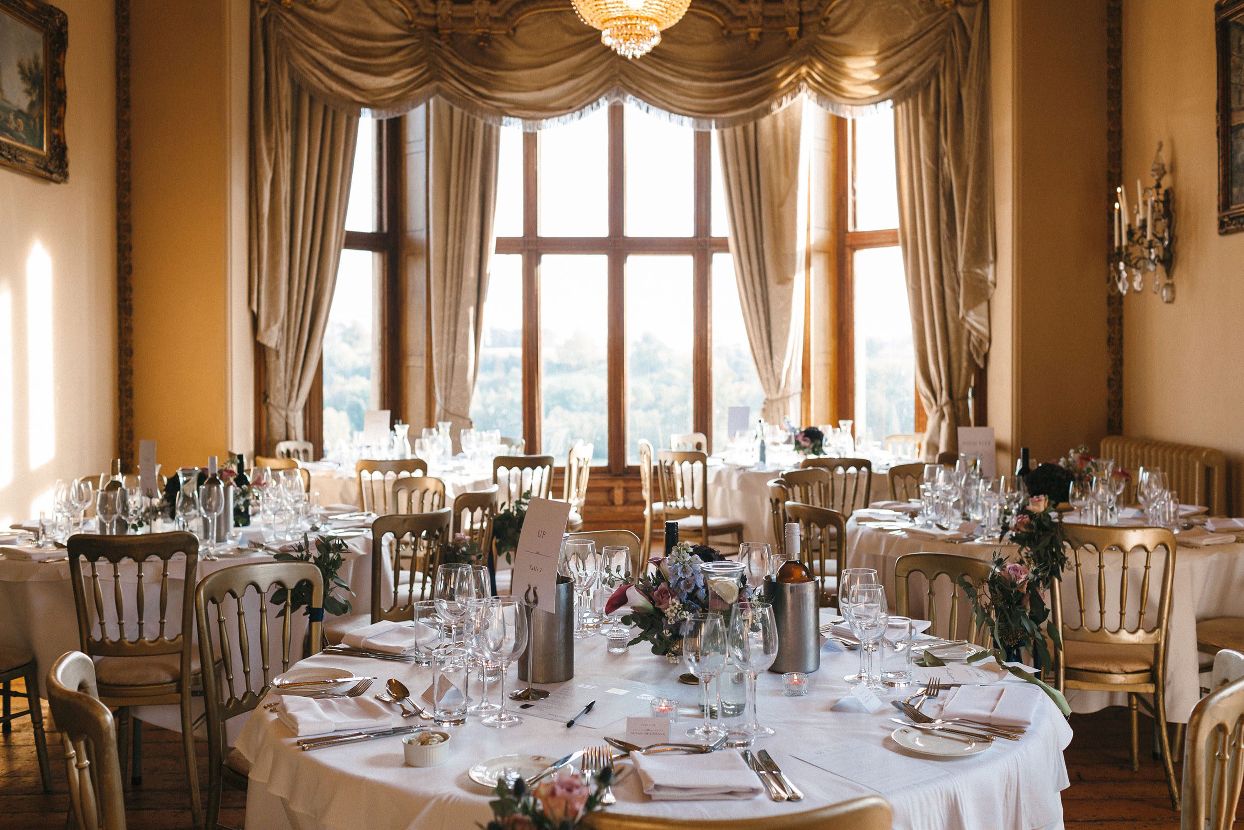 The Ballroom Wedding Breakfast at Orchardleigh Estate