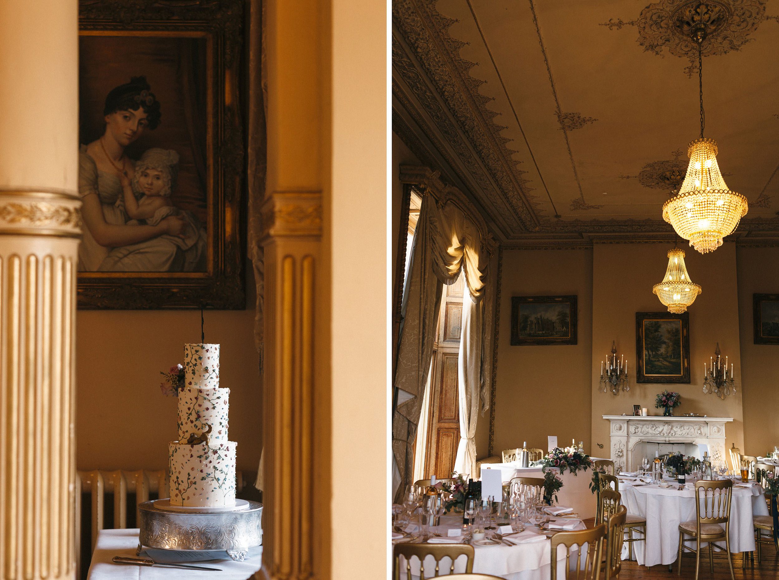 The Ballroom Wedding Breakfast at Orchardleigh Estate