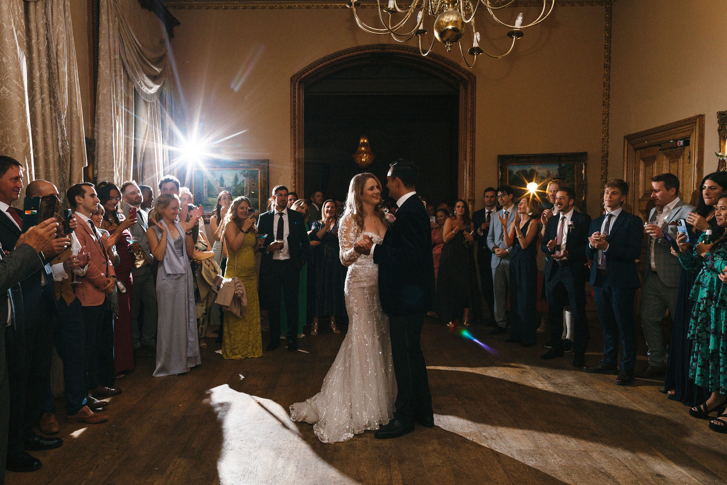 First Dance at Orchardleigh Estate Wedding