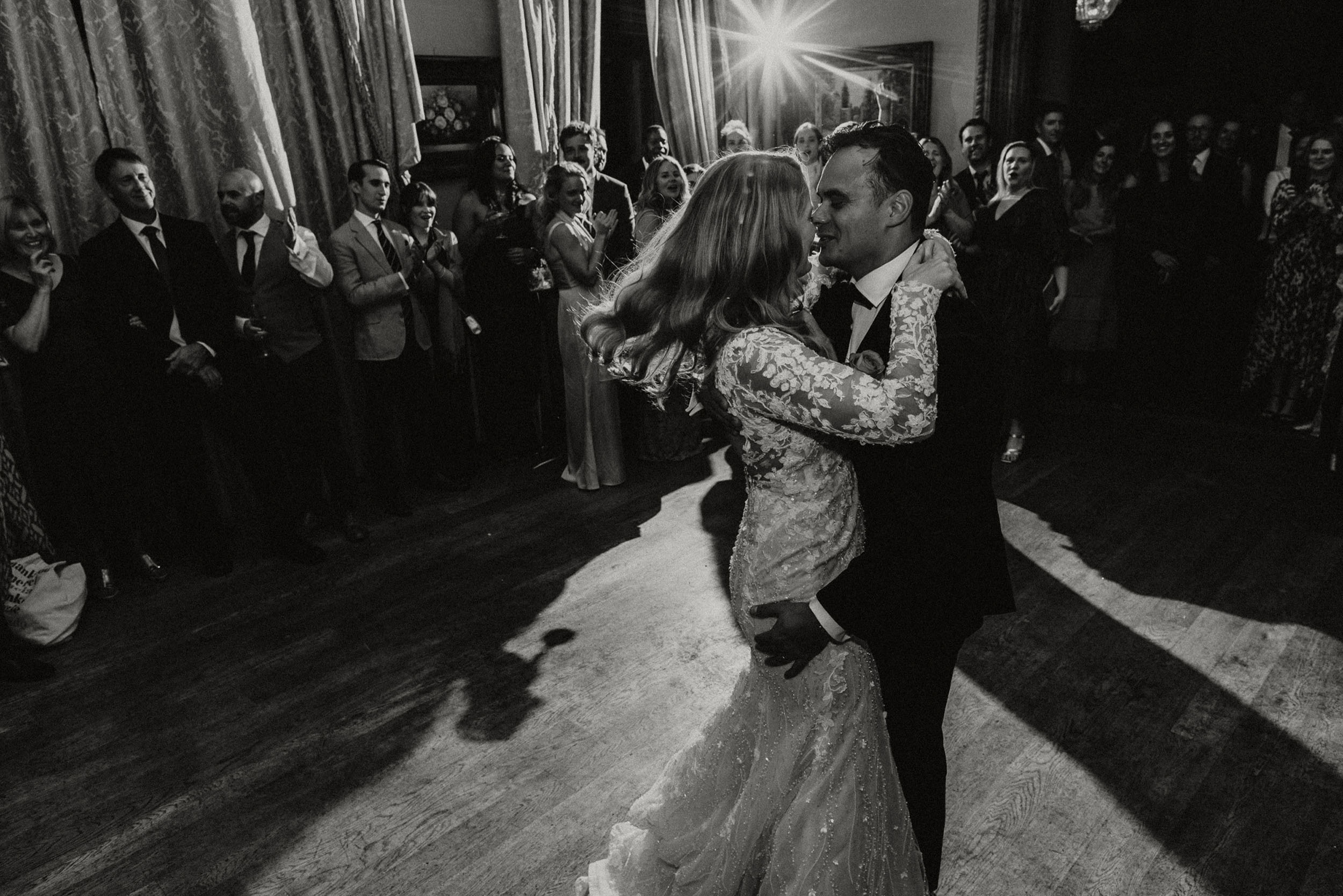 First Dance at Orchardleigh Estate Wedding